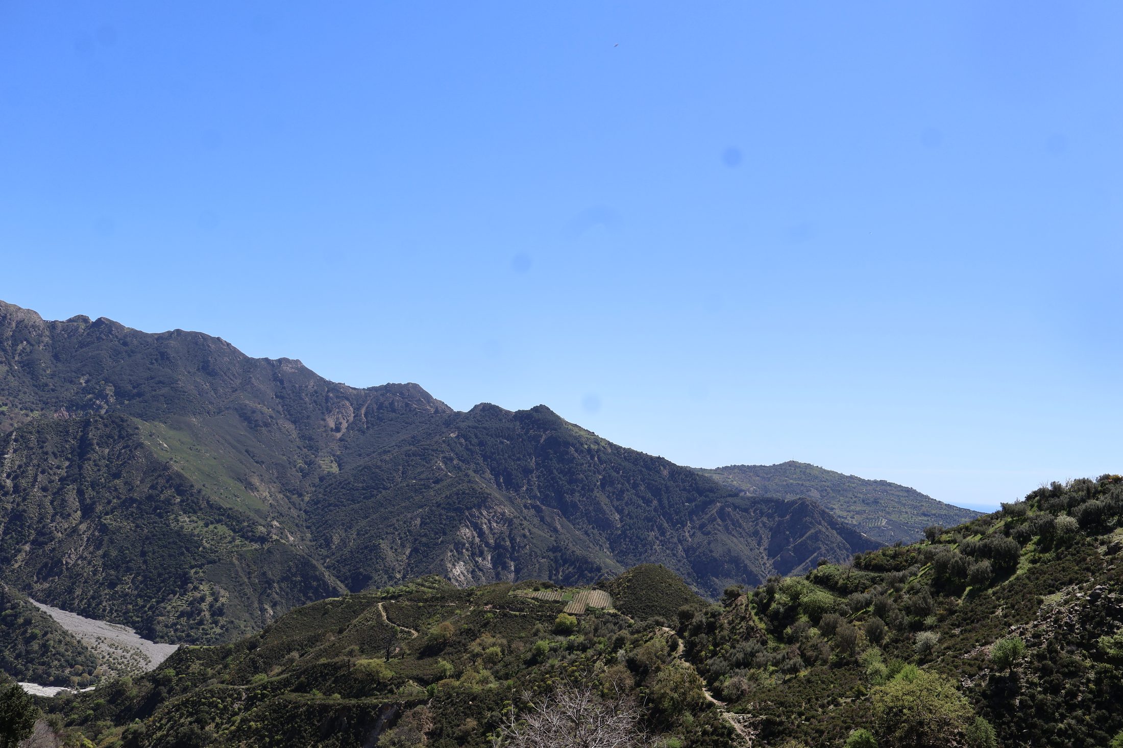 Esterno e panorama di Casa Giufà a Gallicianò